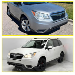 Front Bumper Fog Light Bezel Trim Cover For Subaru Forester 2014-2016 RH LH EOA 6B93BC-57