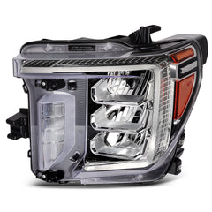 Pair Kit LED Headlights For 2020-2023 GMC Sierra 2500HD 3500HD 6.6L Black Amber 6B93BC-57