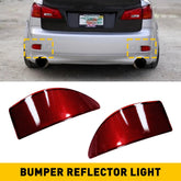 2PCS For 2006-13 Lexus IS350 IS250 Rear Bumper Tail Light LED Fog Lamp Reflector 6B93BC-57