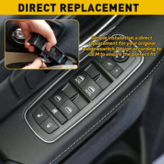 Front Door Power Window Control Switch Fit 2013-2016 Dodge Ram 1500 2500 3500 US 6B93BC-57