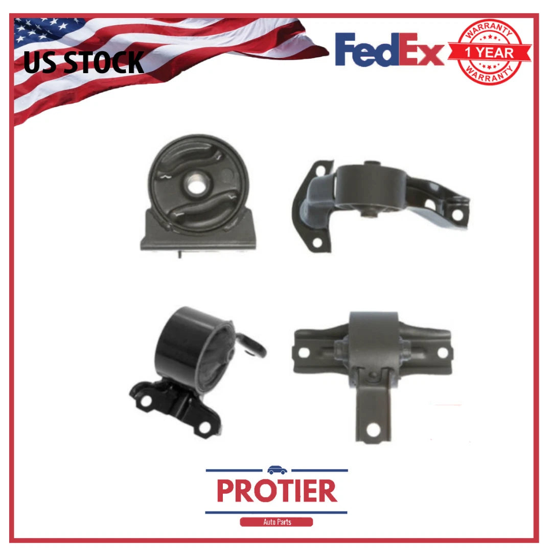 Motor & Trans Mount 4PCS Set fit 08-11 Mitsubishi Lancer 2.0L Manual w/o Turbo 6B93BC-57