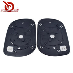 2PC Mirror Glass W/ Plate Heated For Toyota RAV4 2006-2012 8796142790 8793142890 6B93BC-57