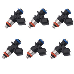 6 x Fuel Injectors Nozzles for 2014-2017 Jeep Cherokee 3.2L V6 FJ1267 0280158313