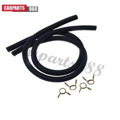 Gas Fuel Tank Joint Filter Fuel Line W/Clips For Honda ATC110 CT70 CT70H CT90 6B93BC-57