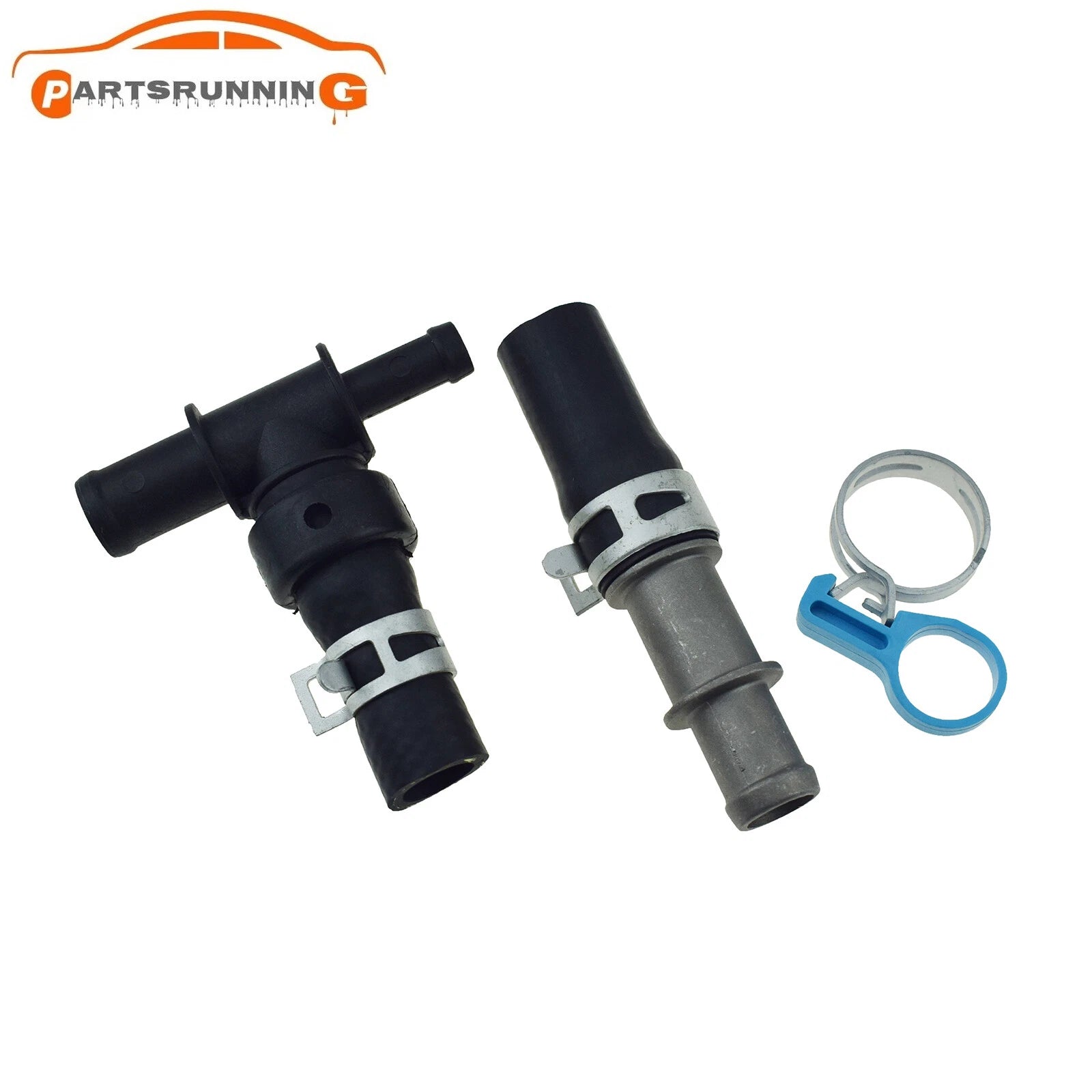 2X Heater Hose Outlet Pipe For Nissan Frontier Xterra Pathfinder 92408EA000 6B93BC-57
