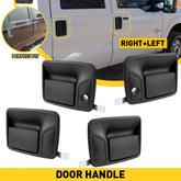 4X Door Handles Exterior Kit for 1999-2016 Ford F-250 Super Duty Crew Cab EOA 6B93BC-57