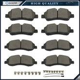 4pc Front Rear Ceramic Brake Pads for Ford Transit-150 Transit-250 Transit-350 KOEEP