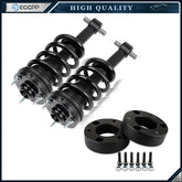 2.5" Front Leveling Kit & Front Complete Struts for Chevy Silverado Sierra GMC KOEEP