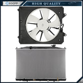 Electric Engine Radiator Cooling Fan Kit For 2011-2012 2013-2017 Honda Odyssey 6B93BC-57