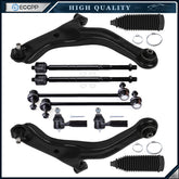 Front Tie Rod Sway Bar Control Arm and Ball Joint For 2005-2009 Mercury Mariner 6B93BC-57