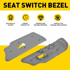 Seat Switch Bezel for Chevy Silverado Avalanche Suburban GMC Yukon Sierra LH EOA 6B93BC-57