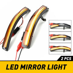 Smoked Sequential LED Side Turn Mirror Signal For Lights Ford 2011-2019 Explorer 6B93BC-57