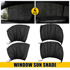 4 Pcs Front Shade Sun & Rear screen Cover Window Sunshade Protector Car Truck 6B93BC-57