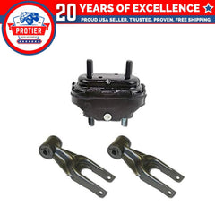 Fits 2000-2005 Chevrolet Impala/Monte Carlo 3.8L FR Torque & Trans Mount 3PCS 6B93BC-57