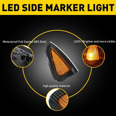 Side Marker Parking Turn Signal Corner Lights For 2006-2010 Dodge Charger EOA 6B93BC-57