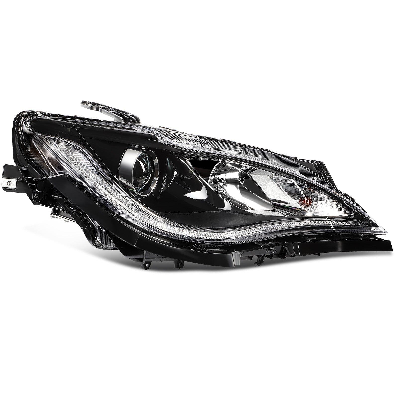 Right Side Headlight For 2017-2020 Chrysler Pacifica Voyager 3.6L Black 6B93BC-57