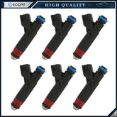 6pcs Fuel Injectors For Jeep Wrangler 2006 2005 4.0L 53013690AA 6B93BC-57