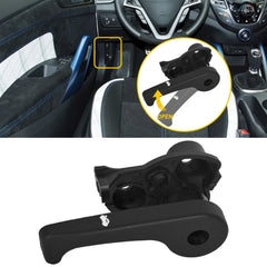 HOOD HANDLE BASE + LATCH HOOD RELEASE FOR ELANTRA GENESIS SANTA FE SORENTO BLACK 6B93BC-57
