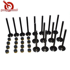 32pcs Intake Exhaust Valve Stem Seal Kit for 01-12 Hyundai Kia 2.0L 22211-23600 6B93BC-57