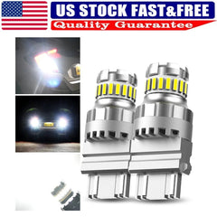 AUXITO 3156 3157 LED Reverse Turn Signal Tail Light Bulb Anti CANBUS Hyper Flash AUXITO