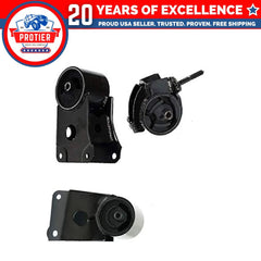 Front & Rear Motor Mount Set for 2002 - 2003 Nissan Maxima 3.5L for Manual 3PCS 6B93BC-57