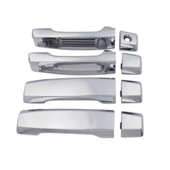 Front Rear LH RH Exterior Chrome Door Handle For 04-15 Nissan Titan Armada 04-10 6B93BC-57