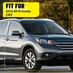 Chrome Color Pillar Posts for 2012-2016 Honda CRV 6pcs Set Door Trim Piano Decal 6B93BC-57