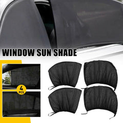 Window Cover screen Car Mesh Mosquito Bugs Privacy Nylon Net Of Set 4 Durable EA 6B93BC-57