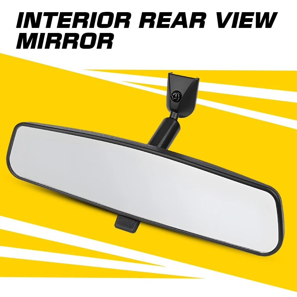 Rear View Mirror Glass For Jeep Wrangler TJ 1997-2006 YJ 1987-1995 Cherokee XJ A 6B93BC-57