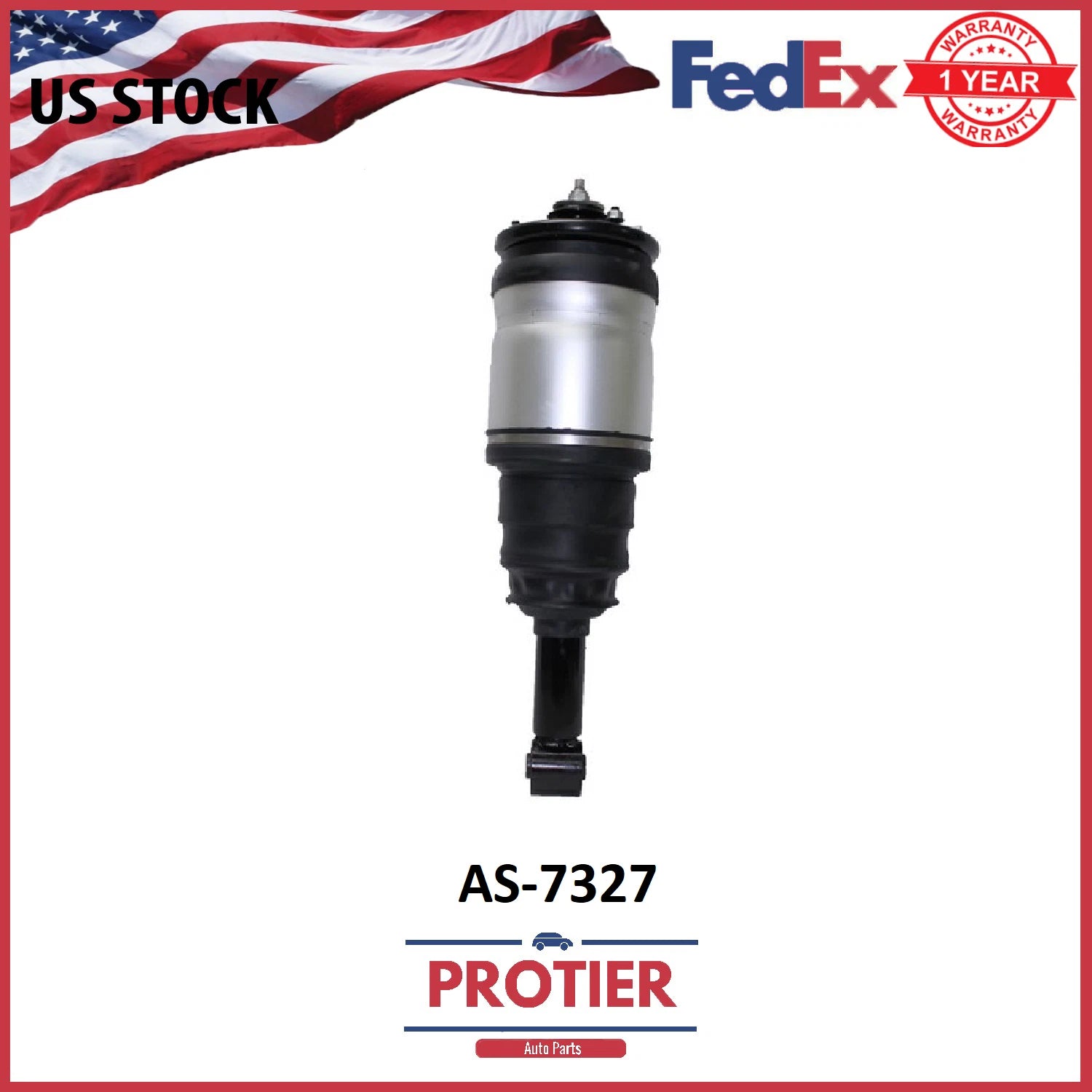 Rear 2006-14 Land Rover Range Rover Sport Air Suspension OEM Air Struts 6B93BC-57
