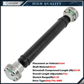 ECCPP Front Driveshaft For Dodge Durango 2014-21 V6 3.6L Jeep Grand Cherokee AWD ECCPP