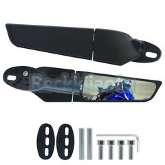 Side Mirrors Fit For Yamaha YZF R1 R3 R6 Rearview Wind Wing Mirror Adjustable