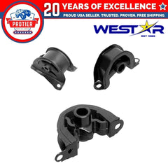 Motor & Trans Mount 4Pcs Set Compatible fors 92 - 95 Honda Civic 1.5L 6B93BC-57