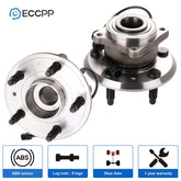 2P Wheel Hub Bearings Rear For 2010-2015 2016 2017 Chevrolet Equinox GMC Terrain 6B93BC-57