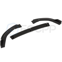 Front Bumper Lip For 2006-2011 Honda Civic Sedan -Gloss Black