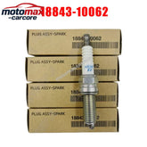 4PCS Spark Plugs 18843-10062 LKR6D10E For Hyundai Kia Accent Picanto Morning 6B93BC-57