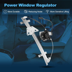 For Dodge Dakota 2000-2004 Rear Driver Left LH Window Regulator & Motor Assembly 6B93BC-57