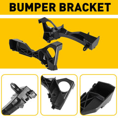 Bumper Bracket Set For 2003-2008 Toyota Corolla USA Built Front Steel 2Pc US 6B93BC-57