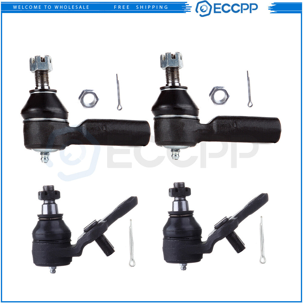 Front Lower Ball Joints Steering Outer Tie Rod End For 1992-2001 Toyota Camry 6B93BC-57