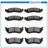 Front Rear Brake Ceramic Pads For 2006 2007 -2010 Ford Explorer Performan 6B93BC-57