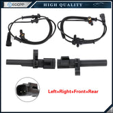 4 Pcs Front and Right ABS Wheel Speed Sensor For Dodge Ram 1500 2009 2010-2012 6B93BC-57
