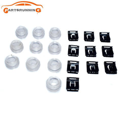 10 Set Transmission Gear Linkage Shifter Bushing w/Clip For Mercedes W111 W123 6B93BC-57