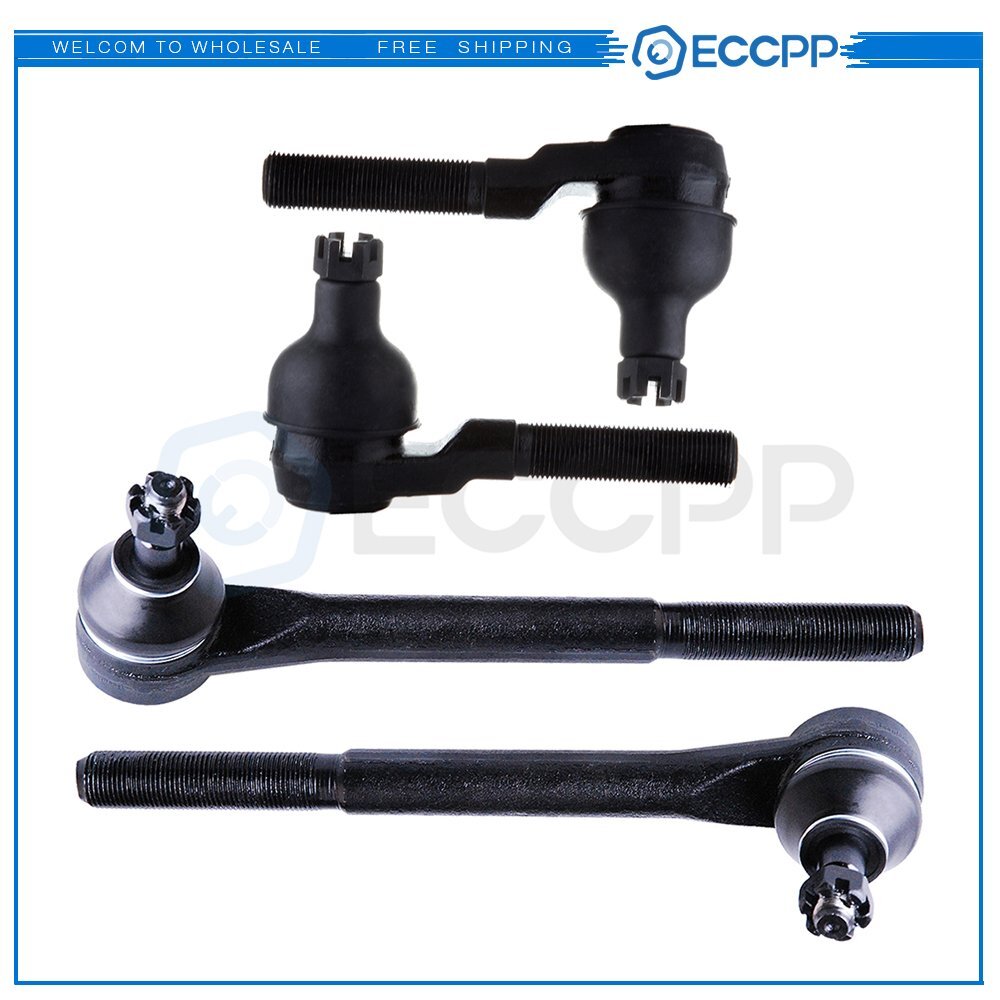 4x Suspension Front Inner Outer Tie Rod End Links For 1983-1998 Chevy Blazer S10 6B93BC-57
