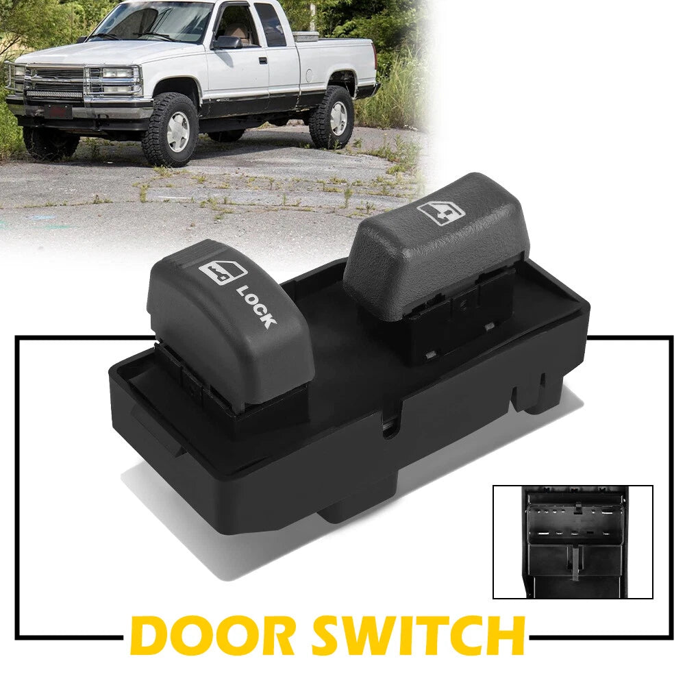 PASSENGER SIDE MASTER POWER WINDOW SWITCH FOR 95-04 CHEVY GMC C/K SONOMA YUKON 6B93BC-57