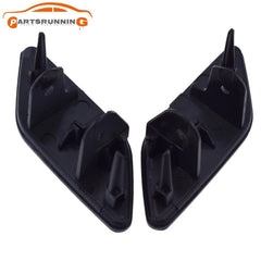 Unpaint Pair Front Bumper Headlight Washer Cover Cap For VW Scirocco 2009-2015 6B93BC-57
