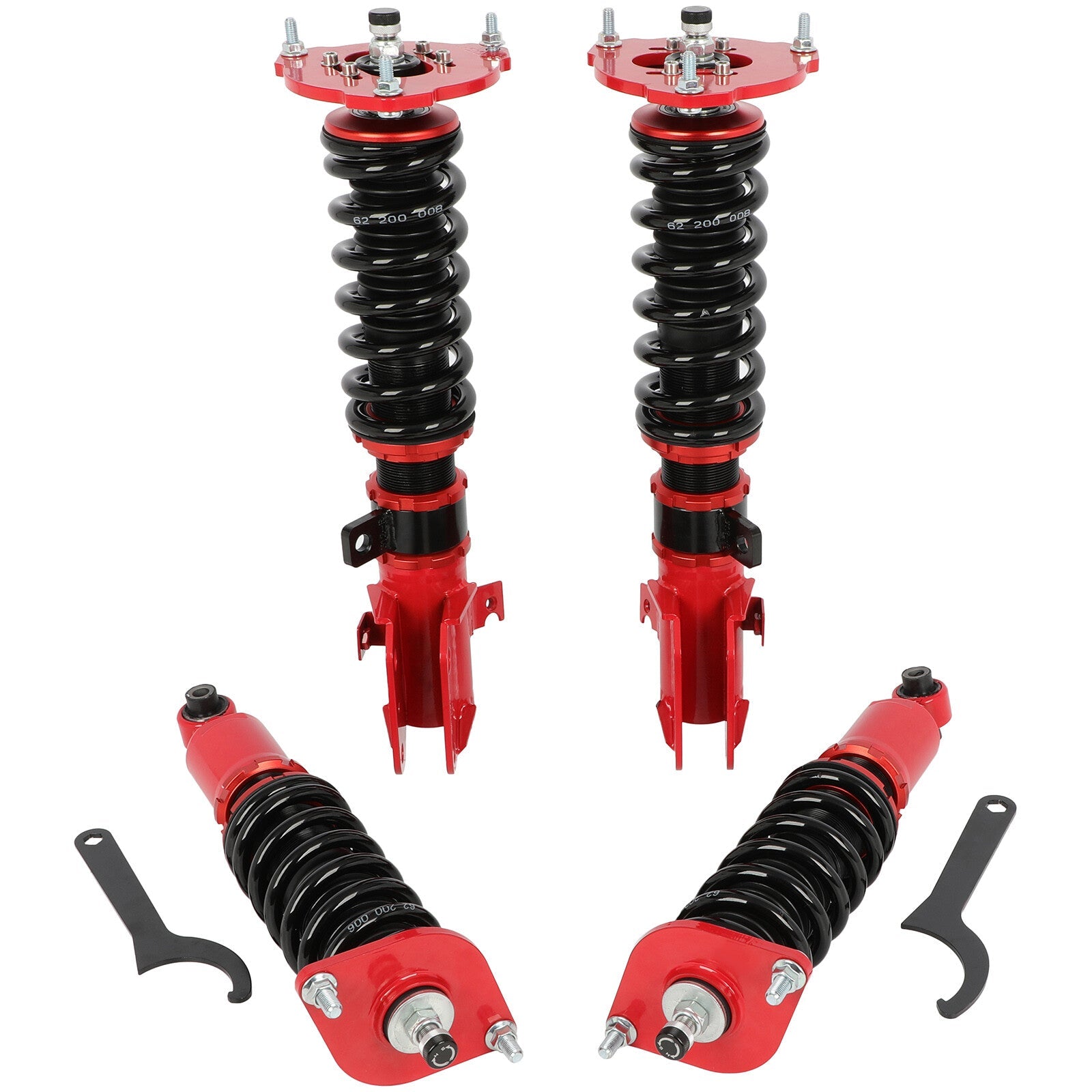 24 Level Damper Coilovers Suspension Lowering Kit For 15-19 Subaru Legacy BN BS 6B93BC-57