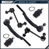 6Pcs Front Tie Rod End Lower Ball Joint Sway Bar For Chevrolet Trailblazer GMC 6B93BC-57
