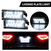 2x Led License Plate Light Rear Bumper Tag Assembly Lamp For 2013-2019 Fiat 500 6B93BC-57