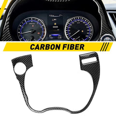 Carbon Fiber Interior Dashboard Frame Cover Trim Fit 2014-20 Infiniti Q50 Q60 EA 6B93BC-57