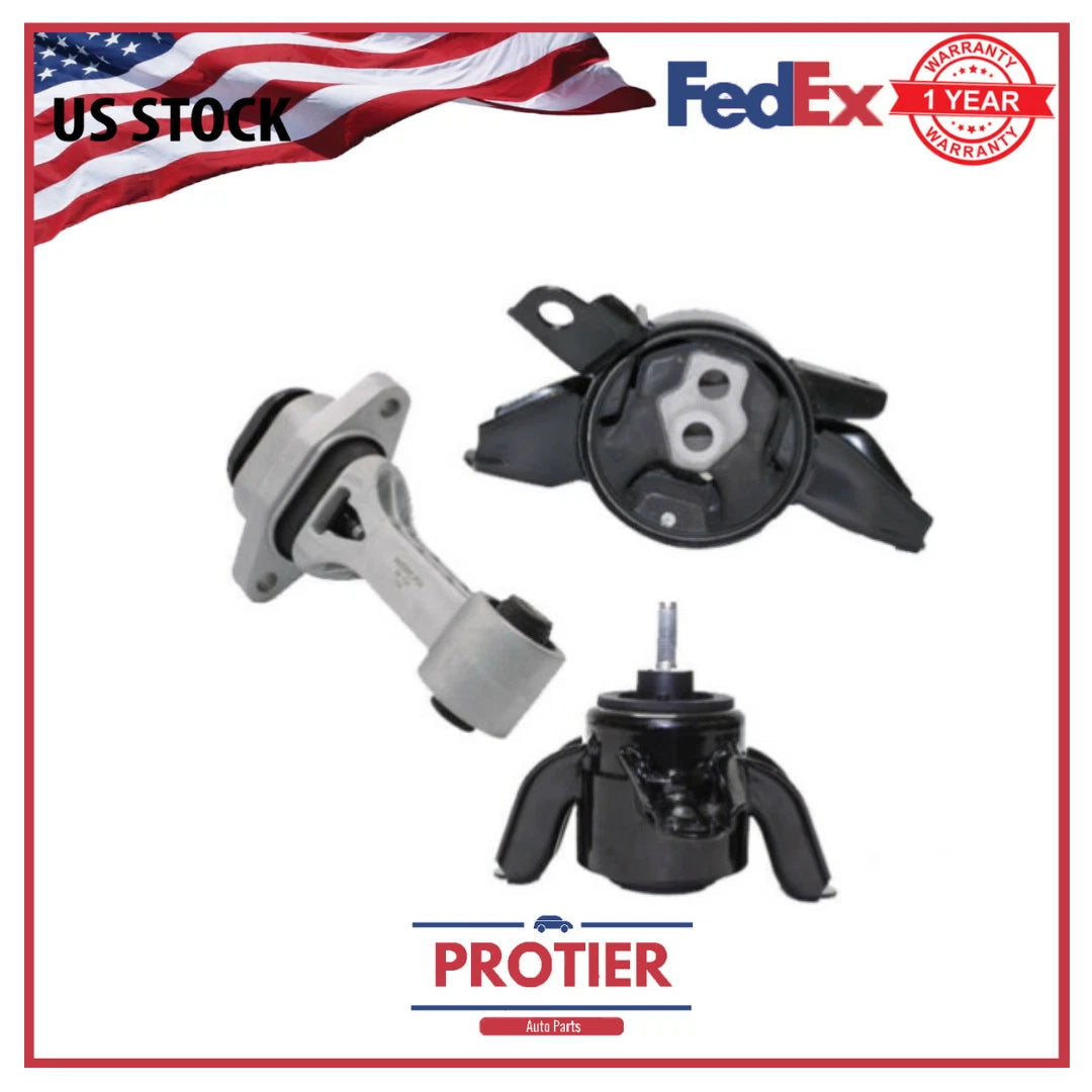 Motor & Torque Strut & Trans Mount For 11-16 Hyundai Elantra 1.8L for Auto Trans 6B93BC-57